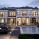 Büyükçekmece villa cephe tasarimi ve inşaati