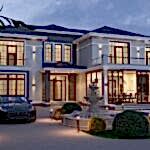 Büyükçekmece villa cephe tasarimi ve inşaati