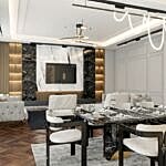 Kocaeli lüks villa projesi iç tasarım