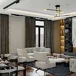 Kocaeli lüks villa projesi iç tasarım